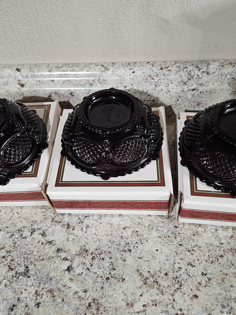 Vintage Avon 1876 Cape Cod Set Of 3 Dessert Bowls - Picture 5 of 10